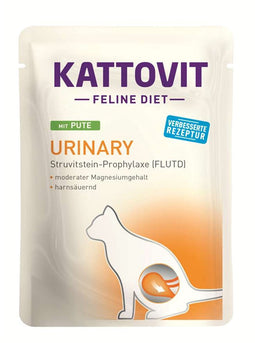 Kattovit - Feline Dieet Pouch Urinary 24x85g - Kalkoen