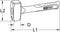 Kauwspier KS TOOLS - 1130 g - 142.5101