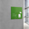 Sigel glasmagneetbord - Artverum - 48x48cm - groen - SI-GL253