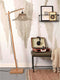 GOOD&MOJO Vloerlamp Ibiza - Bamboe/Zwart - 77x50x150cm - - Staande lampen voor Woonkamer - Slaapkamer