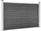 vidaXL - Schuttingpaneel - 175x105 - cm - HKC - zwart
