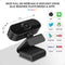 YONO Webcam voor PC met Microfoon - 1080P Full HD - Streaming Camera - Laptop - Office - Gaming - Zwart