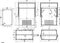 TEKO AUS 55.5 Tafelbehuizing 198 x 178 x 108 Polystereen (EPS), Aluminium Lichtgrijs 1 stuk(s)