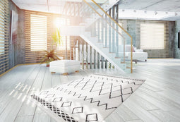 Kayoom Agadir 80 x 150 cm Vloerkleed Zwart