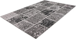 Kayoom Ariya 80 x 150 cm Vloerkleed Donkergrijs