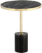 Kayoom- Bijzettafel 46cm- Lana- Goud- Marmer- Handgemaakt