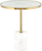 Kayoom - Bijzettafel Lana 525 Goud / Wit