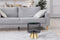 Kayoom- Bijzettafel Malibu- Groen- Zwart- Goud- 51x51x56.5cm - Handgemaakt