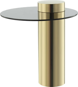 Kayoom-Bijzettafel Ontario 125 Goud / Grijs