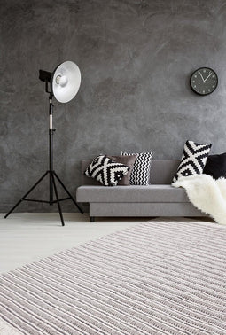Kayoom Machinaal geweven vloerkleed 80 x 150 Grijs