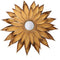 Kayoom - Metalen Wandspiegel Lidia 116-N Goud
