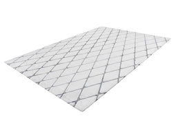Kayoom Vivica 80 x 150 cm Vloerkleed Wit/Antraciet 225
