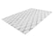 Kayoom Vivica 80 x 150 cm Vloerkleed Wit/Antraciet 225