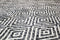 Kayoom - Vloerkleed Aperatif - 160 x 230 cm - 7 mm dik - Grijs - Symmetrisch patroon - Tapijt