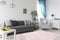 Kayoom - Vloerkleed Roze - 200x290 cm - 40 mm dik - Effen - Handgemaakt