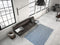 Kayoom - Vloerkleed Venus - 160 x 230 cm - 7 mm dik - Blauw/Wit - Tapijt