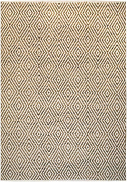 Kayoom - Vloerkleed Vintage - 160 x 230 cm - 7 mm dik - Beige/Bruin - Tapijt