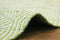 Kayoom - Vloerkleed Vintage - 80 x 150 cm - 7 mm dik - Groen/Wit - Zacht Tapijt