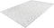 Kayoom - Vloerkleed Vivica - Wit/Antraciet - 80 x 150 cm - 20mm hoog - 3D effect