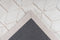 Kayoom - Vloerkleed Vivica - Wit/Creme - 120 x 160 cm - 20mm hoog - 3D effect