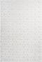 Kayoom - Vloerkleed Vivica - Wit/Creme - 80 x 150 cm - 20mm hoog - 3D effect