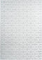 Kayoom - Vloerkleed Vivica - Wit/Grijs - 80 x 150 cm - 20mm hoog - 3D effect
