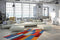 Kayoom Wollen vloerkleed in Patchwork Design - Jacquard Kelim 160 x 230 Rood