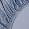 Sjumo Splittopper Hoeslaken - Silky Smooth - 180 x 200/210 cm - Faded Blue