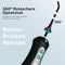 Bintoi® iSonic F500 - Waterflosser - 3 Reinigingsstanden - IPX7 Waterdicht - Wit