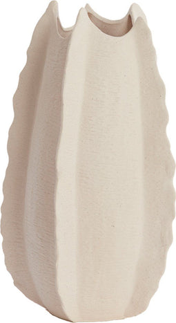Light&living Vaas deco Ø31x53 cm KELAPA keramiek crème