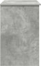 vidaXL - Bureau - met - Opbergruimte - in - Beton - Grijs - 90x49.5x75 - cm - van - Geengineerd - Hout