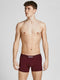 JACK&JONES JACORGANIC TRUNKS - Onderbroek - 3-pack - Port Royale (3 stuks)
