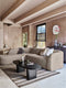 BePureHome Sloping Hoekbank Links - Chenille - Naturel - 77x274x225