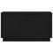 vidaXL - TV-kast - Zwart - Eiken - 80x35x45 - cm - Engineered - Hout