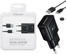 Samsung Fast Charge (15W) - Travel Adapter - USB Type-C naar A kabel - Zwart