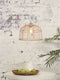 GOOD&MOJO Hanglamp Borneo - Bamboe - Ø42cm - Scandinavisch,Bohemian - Hanglampen Eetkamer, Slaapkamer, Woonkamer