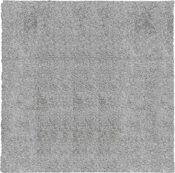 vidaXL - Vloerkleed - PAMPLONA - shaggy - hoogpolig - modern - 120x120 - cm - grijs