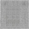 vidaXL - Vloerkleed - PAMPLONA - shaggy - hoogpolig - modern - 120x120 - cm - grijs
