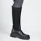 PS Poelman Loki - Chelsea Boots - Chunky zool 5 cm - Zwart - Dames - Maat 36