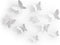 Umbra wanddecoratie vlinders Mariposa - Wit