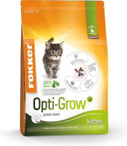 Fokker Kat Opti-Grow - Kattenvoer voor Kittens - 2.5 kg