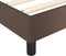 vidaXL - Bedframe - kunstleer - bruin - 90x190 - cm