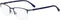 Hugo Boss 1007 - Bril Montuur - Semi randloos - Blauw