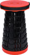 Opvouwbare kruk extra strong rood per 5 - telescopische kruk - 250 kg - inklapbare kruk - draagbaar - kampeerstoel - opstapkrukje