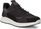 ECCO St.1 Sneakers - Sportieve look - Leer en textiel - Zwart