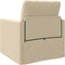 vidaXL - Hoefslaapbank - 2-in-1 - Crème - 74x77x81 - cm - Stof