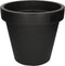Bloempot rond microfi grijs 35 cm