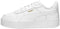 PUMA Carina Street - Dames Sneakers - SoftFOAM+ - PUMA White-PUMA Gold