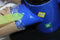 Sonic Prime - Kinderfiets - 14 inch - Handrem en terugtraprem - Blauw Rood