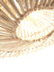 GOOD&MOJO Hanglamp Zanzibar - Rotan Wit - Ø40x12cm - Modern - Hanglampen Eetkamer, Slaapkamer, Woonkamer